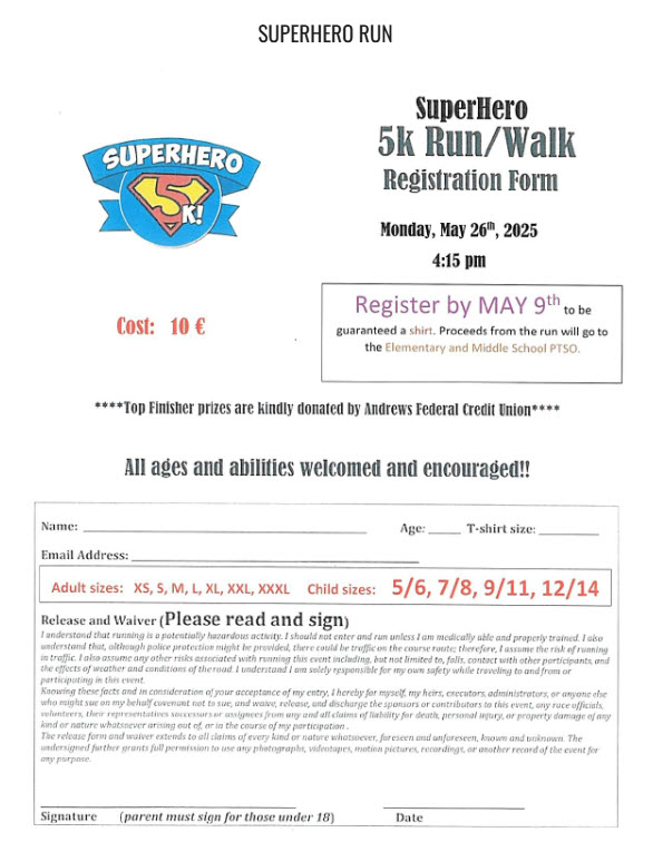 superhero run